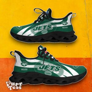 New York Jets Custom Name Max Soul Shoes Special Gift Product Photo 2
