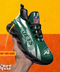 New York Jets Custom Name Max Soul Shoes Special Gift Product Photo 1