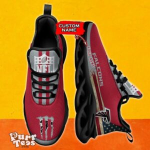 NFL Atlanta Falcons Max Soul Shoes Special Gift Monster Custom Name Product Photo 2