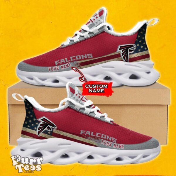 NFL Atlanta Falcons Max Soul Shoes Special Gift Monster Custom Name Product Photo 1