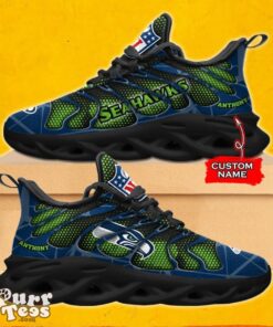 NFL Seattle Seahawks Max Soul Shoes Special Gift Custom Name Ver Product Photo 2