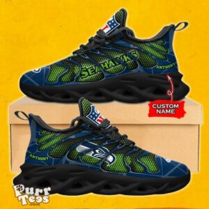 NFL Seattle Seahawks Max Soul Shoes Special Gift Custom Name Ver Product Photo 2