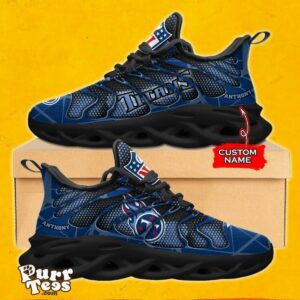 NFL Tennessee Titans Max Soul Shoes Special Gift Custom Name Ver Product Photo 2