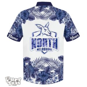 North Melbourne Kangaroos AFL Sport Custom Name Hawaiian Shirt For Men Women Product Photo 2