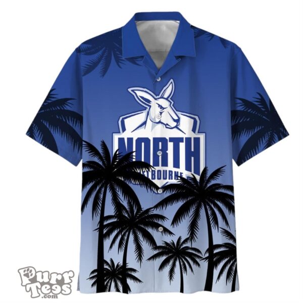 North Melbourne Kangaroos AFL Sport Summer Hawaiian Shirt Product Photo 1