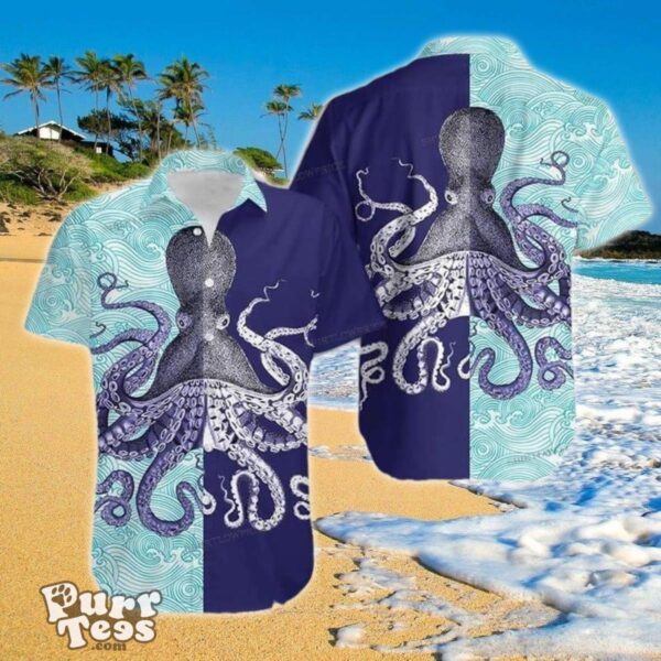 Octopus Beach Beach Shorts Hawaiian Shirt Impressive Gift For Men And Women Product Photo 1