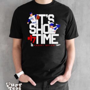 Ohtani Los Angeles Dodgers It’s sho time shirt - Black Unisex T-Shirt