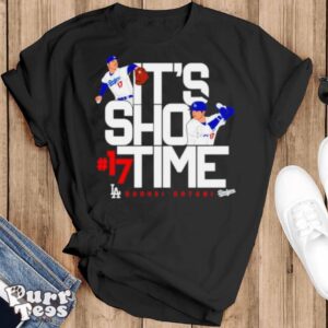 Ohtani Los Angeles Dodgers It’s sho time shirt - Black T-Shirt