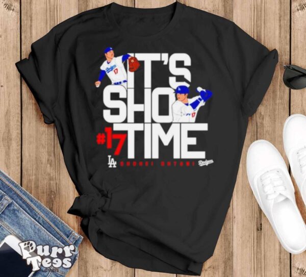 Ohtani Los Angeles Dodgers It’s sho time shirt - Black T-Shirt