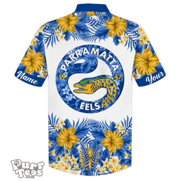 Parramatta Eels NRL Sport Custom Name Hawaiian Shirt For Men Women Product Photo 2