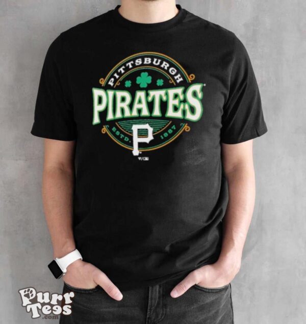 Pittsburgh Pirates St. Patrick’s Day Lucky 2024 T Shirt - Black Unisex T-Shirt