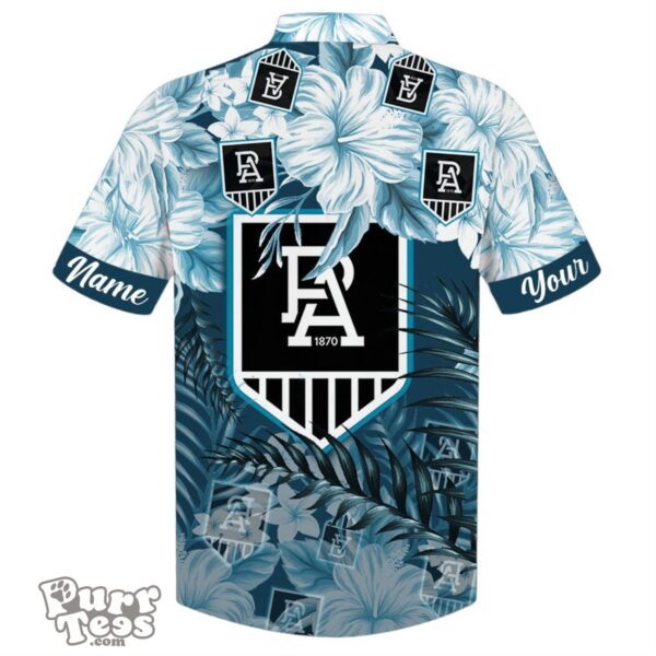 Port Adelaide Power AFL Sport Custom Name Hawaiian Shirt Product Photo 2