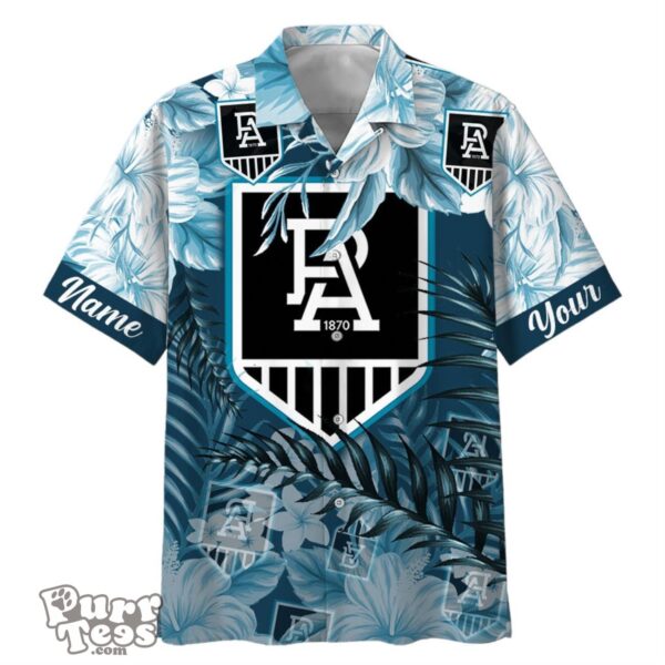 Port Adelaide Power AFL Sport Custom Name Hawaiian Shirt Product Photo 1