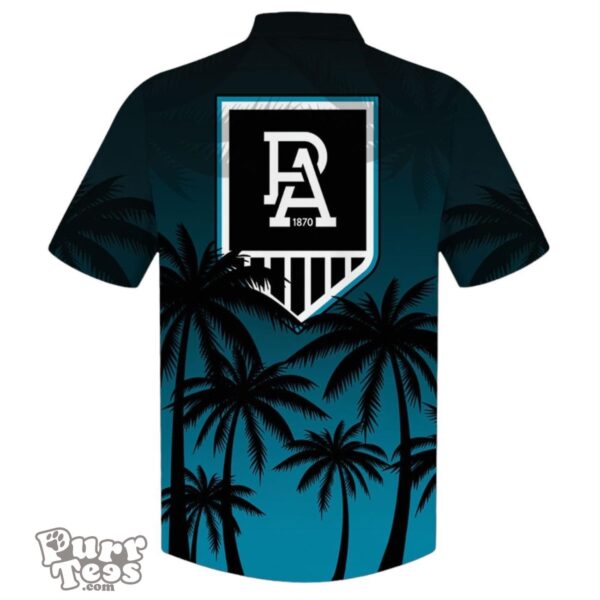 Port Adelaide Power AFL Sport Summer Hawaiian Shirt Product Photo 2