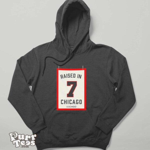 Raised in Chicago shirt - Hoodie