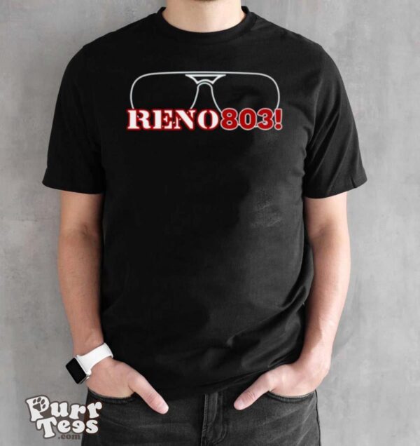 Reno 803 Dante Reno glasses shirt - Black Unisex T-Shirt