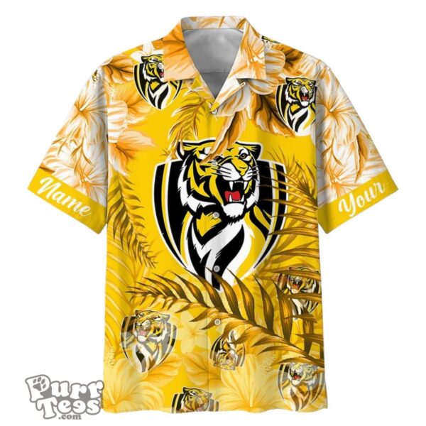 Richmond Tigers AFL Sport Custom Name Hawaiian Shirt Product Photo 1