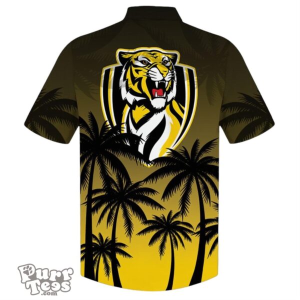 Richmond Tigers AFL Sport Summer Hawaiian Shirt Product Photo 2