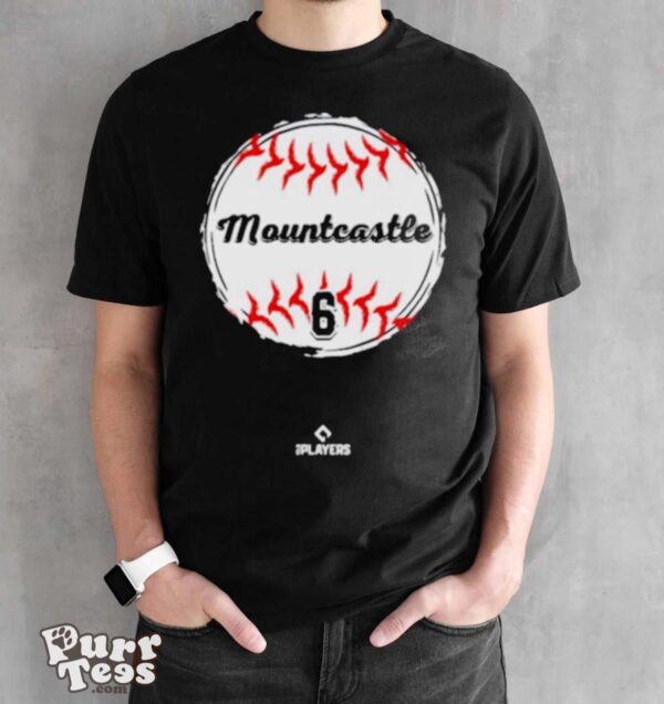 Ryan Mountcastle Baseball MLBPA Baltimore Baseball Player Pullover Shirt - Black Unisex T-Shirt