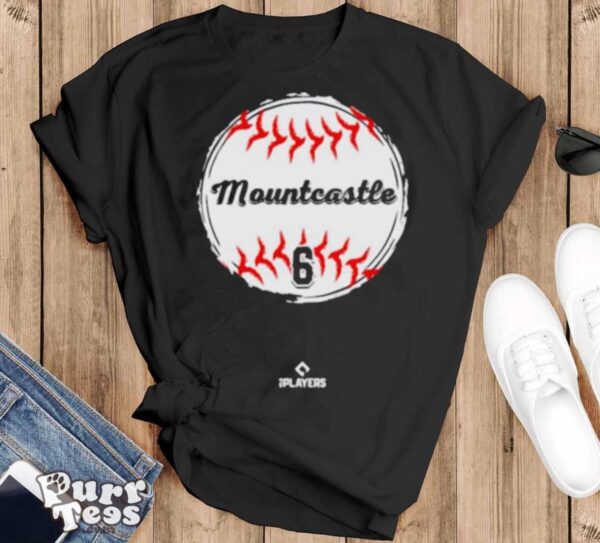 Ryan Mountcastle Baseball MLBPA Baltimore Baseball Player Pullover Shirt - Black T-Shirt