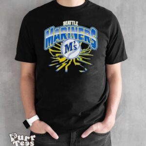 Seattle Mariners Earthquake Shirt - Black Unisex T-Shirt