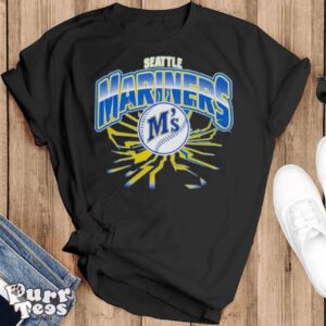 Seattle Mariners Earthquake Shirt - Black T-Shirt