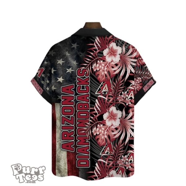 Show Your Love with the Arizona Diamondbacks 3D Hawaiian Shirt for Men & Women Product Photo 3