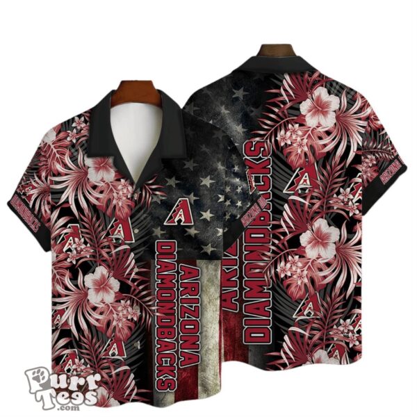 Show Your Love with the Arizona Diamondbacks 3D Hawaiian Shirt for Men & Women Product Photo 1