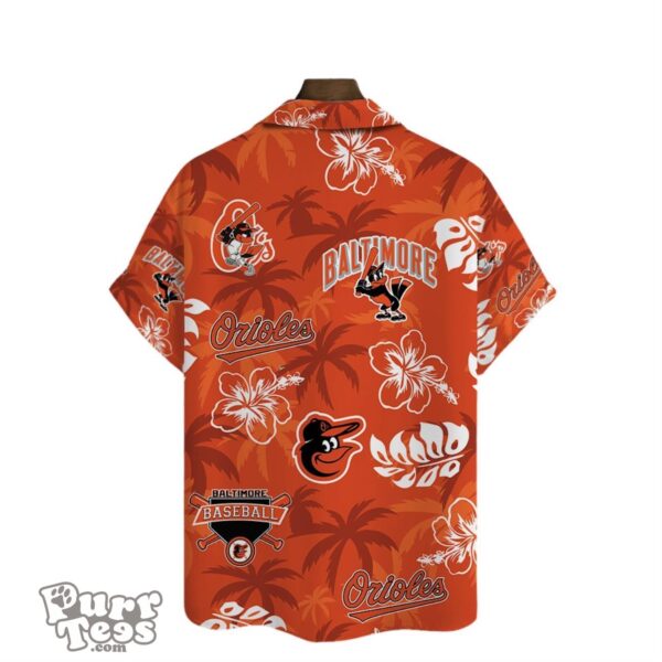 Show Your Love with the Baltimore Orioles 3D Hawaiian Shirt for Men & Women Product Photo 3