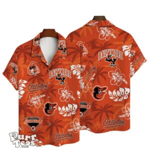 Show Your Love with the Baltimore Orioles 3D Hawaiian Shirt for Men & Women Product Photo 1