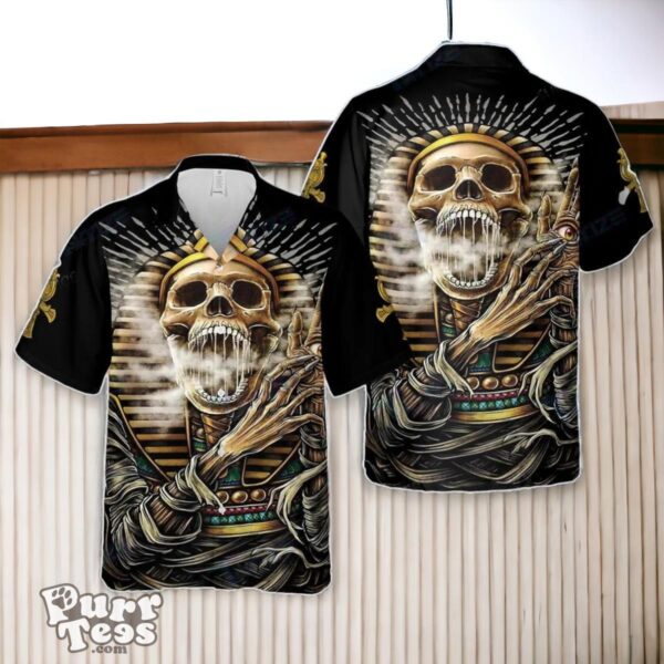 Skull Ancient Egypt All Over Printed Hawaiian Shirt Special Gift Product Photo 1