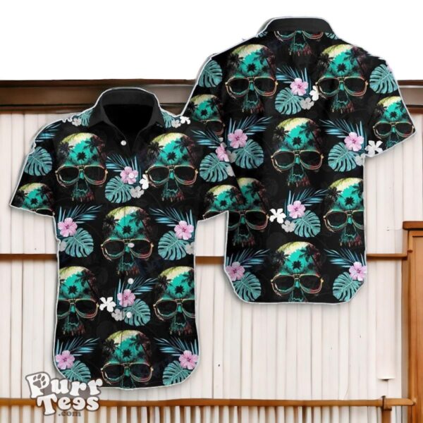 Skull Cool Tropical Full Printings All Over Printed Hawaiian Shirt Special Gift Product Photo 1