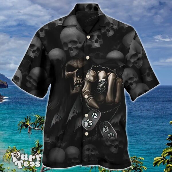 Skull I Love Dogs More Than Humans Hawaiian Shirt Special Gift For Men And Women Product Photo 1