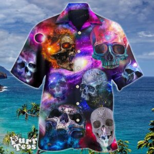 Skull So Amazing Galaxy Style Hawaiian Shirt Special Gift For Men And Women Product Photo 1