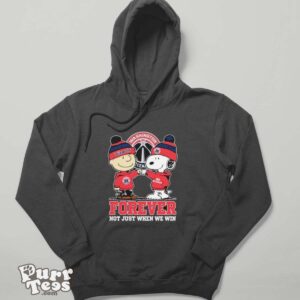 Snoopy Fist Bump Charlie Brown Washington Wizards Forever Not Just When We Win Shirt - Hoodie