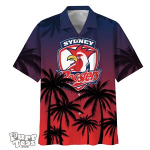 Sportswearmerch Sydney Roosters NRL Sport Personalized Hawaiian Shirt Product Photo 1