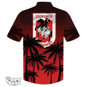 St. George Illawarra Dragons NRL Sport Hawaiian Shirt Product Photo 2