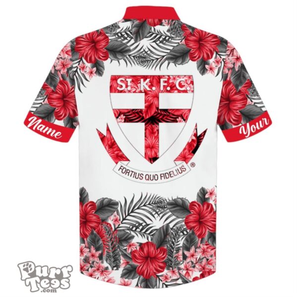 St Kilda Saints AFL Sport Custom Name Hawaiian Shirt For Men Women Product Photo 2