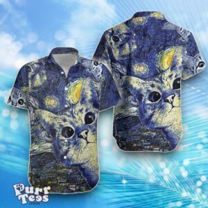 Starry Cats Hawaiian Shirt Best Gift For Men And Women Product Photo 1