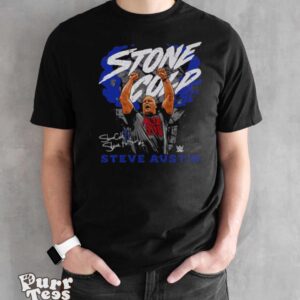 Stone Cold Steve Austin Pose T Shirt - Black Unisex T-Shirt