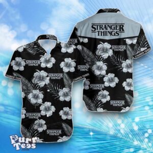 Stranger Things Floral Hawaiian Shirt Best Gift For Men And Women Product Photo 1