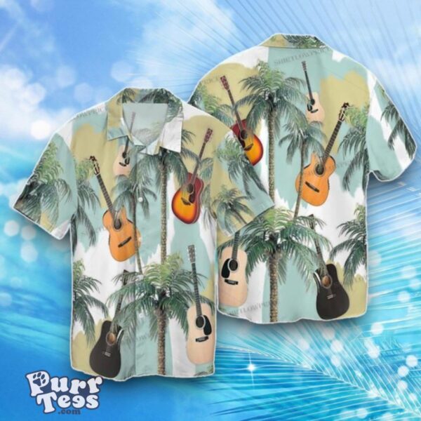 Summer With Guitar Hawaiian Shirt Best Gift For Men And Women Product Photo 1