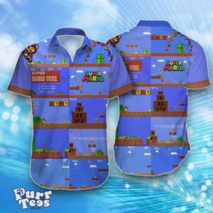 Super Mario Print Hawaiian Shirt Best Gift For Men And Women Product Photo 1