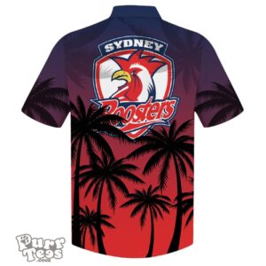 Sydney Roosters NRL Sport Hawaiian Shirt Product Photo 2