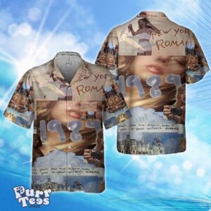 Taylor Swift Hawaiian Shirt Style Gift For Men Women Product Photo 1