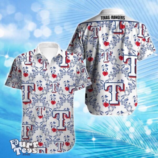 Texas Rangers Hawaiian Shirt Best Gift For Men And Women Flower Summer Gift For Fans Product Photo 1