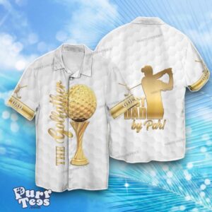 The Golffather Gold Hawaiian Shirt Best Gift For Men And Women Product Photo 1