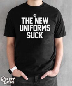 The New Uniforms Suck T shirt - Black Unisex T-Shirt