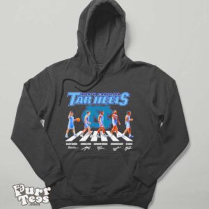 The North Carolina Tar Heels abbey road signatures shirt - Hoodie