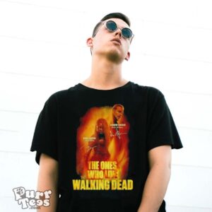 The Ones Who Live The Walking Dead 2024 Signatures Shirt - G500 Gildan T-Shirt